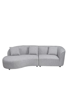 Sofá seccional Reims gris oscuro