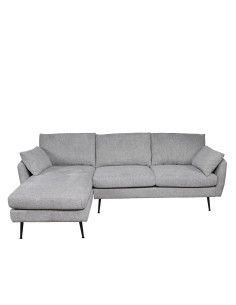 Sofá seccional Tavira gris claro