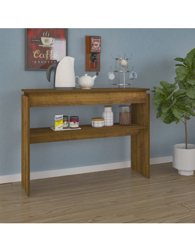 Arrimo Creta Café Claro - Mueble Decorativo para Living