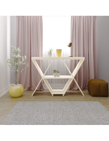 Arrimo Estrela Blanco - Mueble Moderno para Living