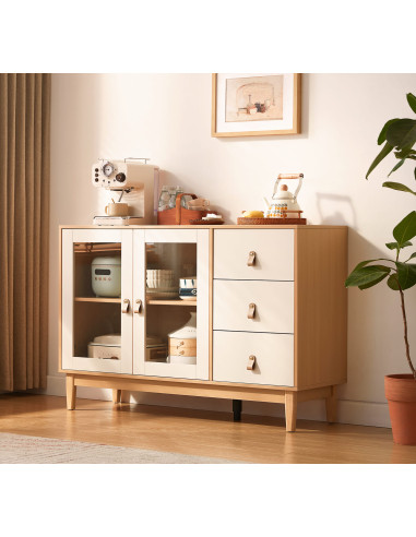 Arrimo Mila 2 Puertas 3 Cajones - Almacenamiento Elegante