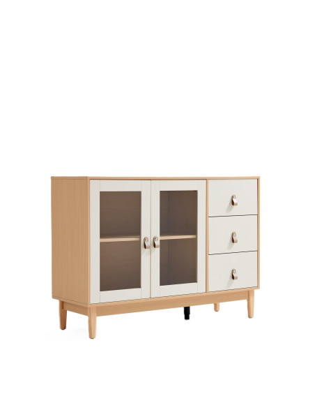 Arrimo Mila 2 Puertas 3 Cajones - Almacenamiento Elegante