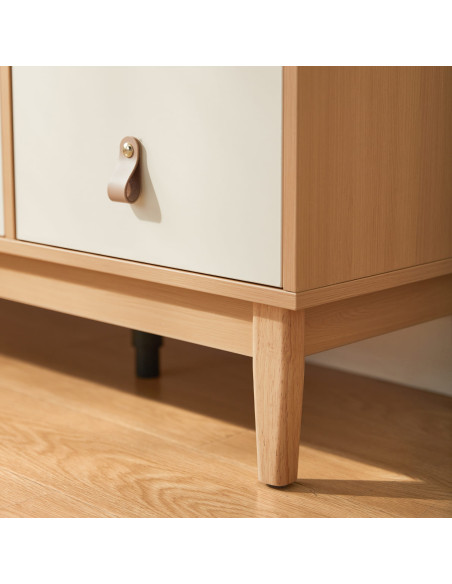 Arrimo Mila 2 Puertas 3 Cajones - Almacenamiento Elegante