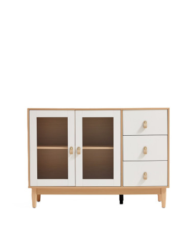 Arrimo Mila 2 Puertas 3 Cajones - Almacenamiento Elegante