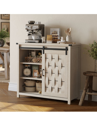 Arrimo Vinh Gris - Mueble Multifuncional de Diseño Moderno