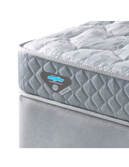 Colchón de espuma Samba 1.5 plazas 105x190x17cm