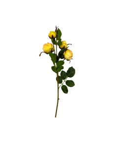 Compra Flor rosa artificial amarillo 61cm en DKO Home. Diseño decorativo, moderno y funcional para tu hogar. ¡Envío rápido dispo