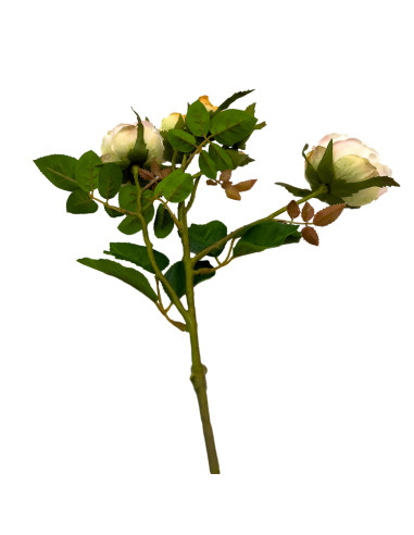 Flor Rosa Artificial 60cm - Decoración Realista y Vibrante