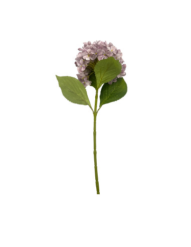 Flor Hortensia Artificial Morado 67cm - Decoración Natural
