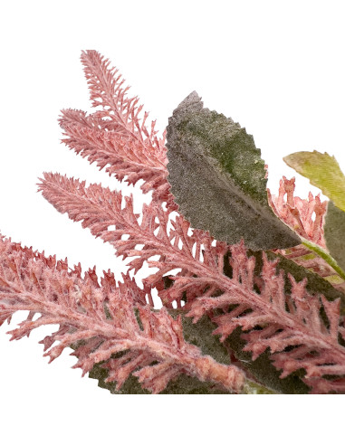 Pasto Artificial Rosado 74cm - Decoración Exterior Natural