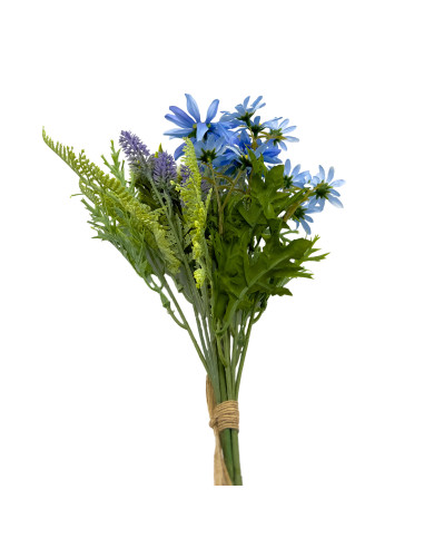 Ramo de Flores Artificiales Bicolor 49cm - Decoración Hogar