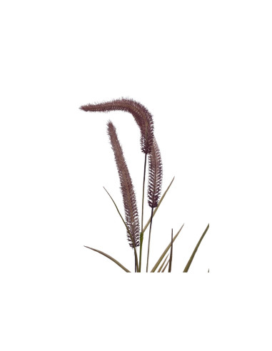 Pasto Artificial Burdeo 85cm - Decoración Exterior Natural