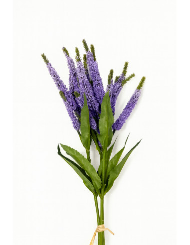 Pasto Artificial Lila 43cm - Decoración Natural y Fresca