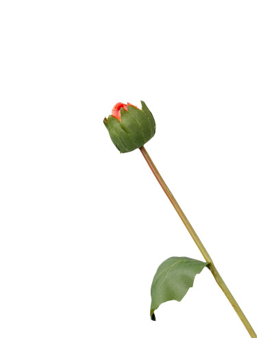 Dalia Artificial Naranja - Decoración Floral Realista