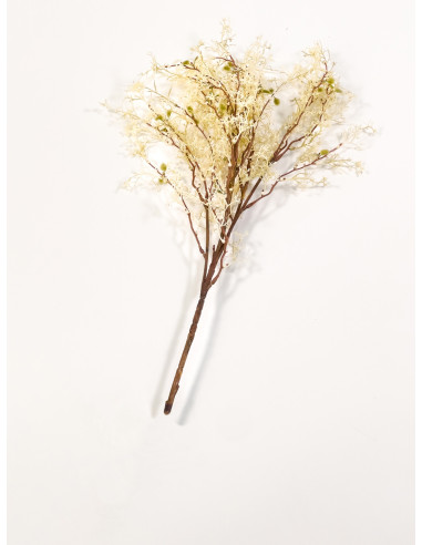 Pasto Seco Artificial Blanco - Decoración Natural y Fresca