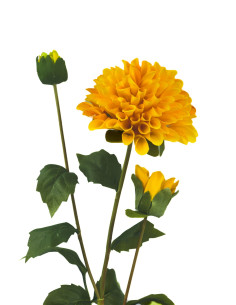 Compra Dalia artificial amarilla en DKO Home. Diseño decorativo, moderno y funcional para tu hogar. ¡Envío rápido disponible!