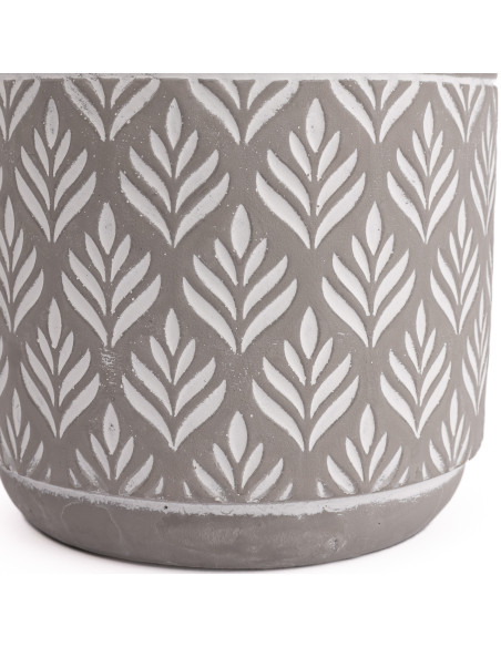 Compra Macetero cerámica 14cm cemento rama GB en DKO Home. Diseño decorativo, moderno y funcional para tu hogar. ¡Envío rápido d