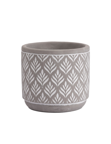 Compra Macetero cerámica 14cm cemento rama GB en DKO Home. Diseño decorativo, moderno y funcional para tu hogar. ¡Envío rápido d