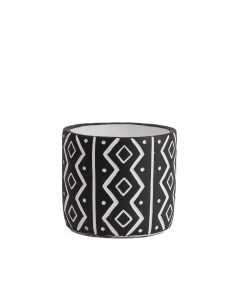 Compra Macetero cerámica 11cm cemento étnico BN en DKO Home. Diseño decorativo, moderno y funcional para tu hogar. ¡Envío rápido