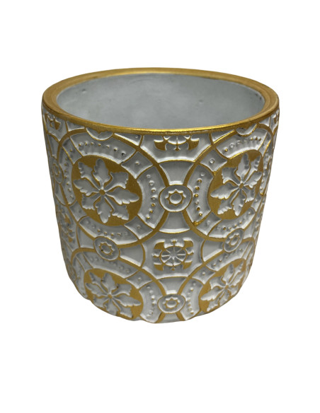 Compra Macetero cerámica 15cm Fez en DKO Home. Diseño decorativo, moderno y funcional para tu hogar. ¡Envío rápido disponible!