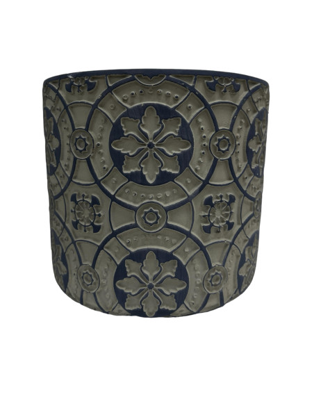 Compra Macetero cerámica 12cm cemento Marrakech en DKO Home. Diseño decorativo, moderno y funcional para tu hogar. ¡Envío rápido