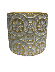 Compra Macetero cerámica 15cm Fez en DKO Home. Diseño decorativo, moderno y funcional para tu hogar. ¡Envío rápido disponible!