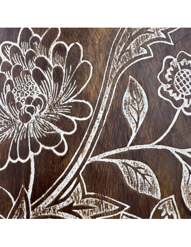 Macetero Madera Set S y L - Decoración para Interiores y Exteriores