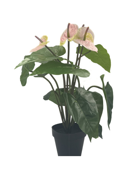 Compra Planta artificial Anturio 45cm en DKO Home. Diseño decorativo, moderno y funcional para tu hogar. ¡Envío rápido disponibl