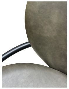 Silla bar Gabriel gris 2