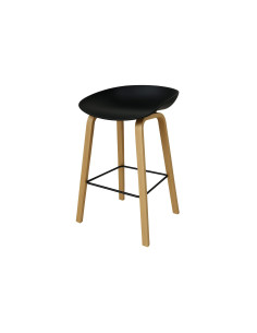 Silla bar Pierre negro