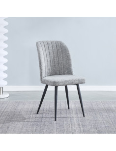 Silla comedor Alice gris 2