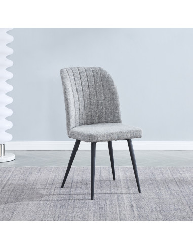 Silla Comedor Alice Gris - Estilo Moderno y Máximo Confort