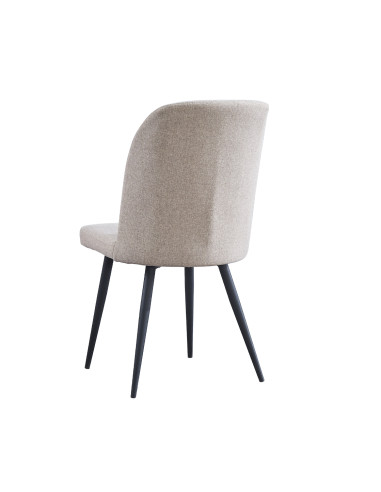 Silla Comedor Alice Beige - Elegancia y Confort Modernos