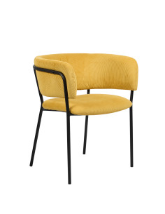 Silla comedor Banjul amarillo 2