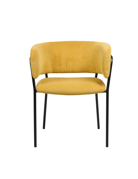 Silla comedor Banjul amarillo