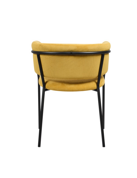 Silla comedor Banjul amarillo