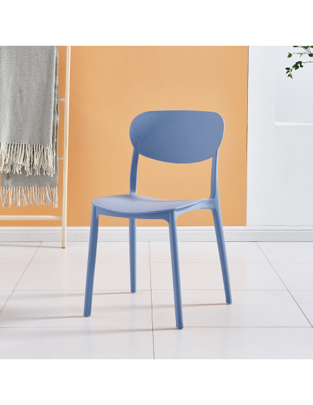 Silla PP Galheta azul