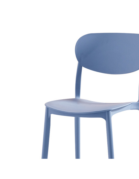 Silla PP Galheta azul