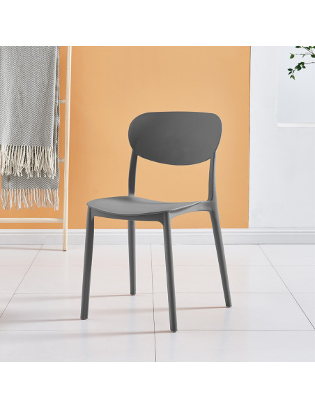 Silla PP Galheta gris