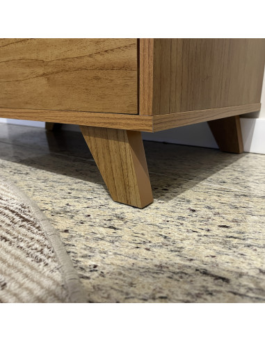 Vitrina 3 Puertas Murano - Mueble de Comedor con Vidrio Templado