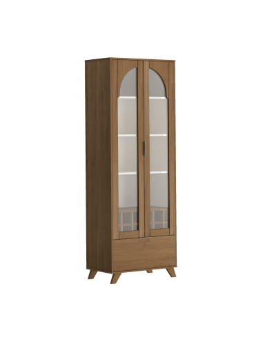 Vitrina 3 Puertas Murano - Mueble de Comedor con Vidrio Templado