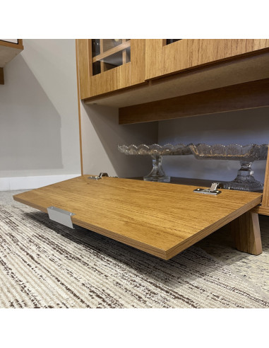 Vitrina 3 Puertas Murano - Mueble de Comedor con Vidrio Templado