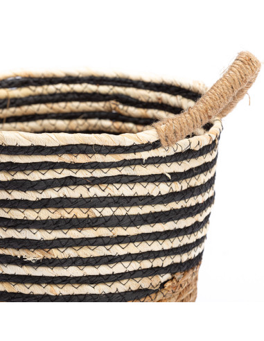 Canasto Nansi Junco S - Canasto Decorativo de Junco Natural