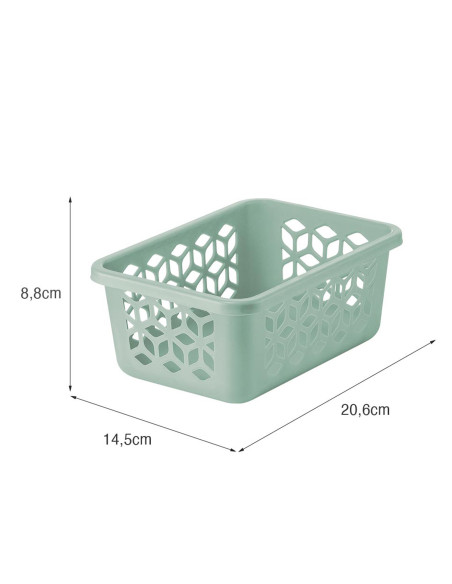 Canasto organizador verde 1.5L