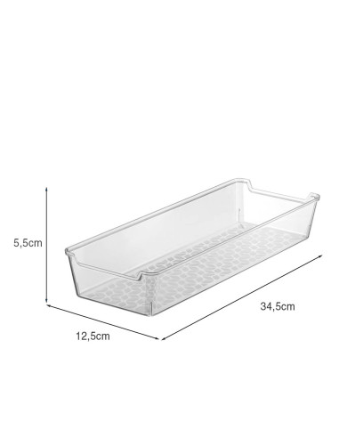 Caja Organizadora de Plástico 34.5x12.5x5.5cm - Mantén el Orden