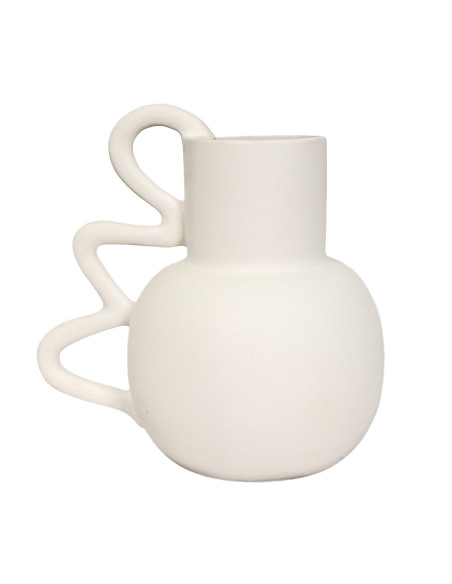 Florero cerámica Curve 19cm