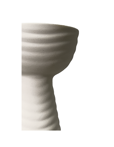 Florero Cerámica Bubs 23cm - Decoración Moderna y Elegante