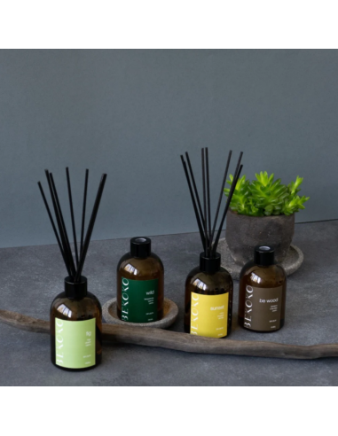 Difusor Be Wood 250ml Ámbar - Aroma Amaderado y Cálido