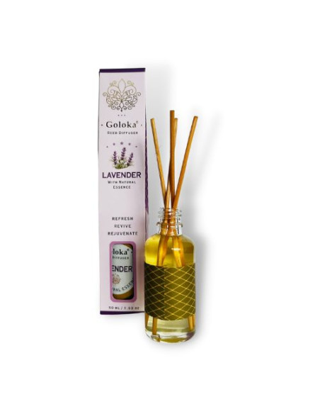 Difusor aromático varillas Lavanda - Goloka