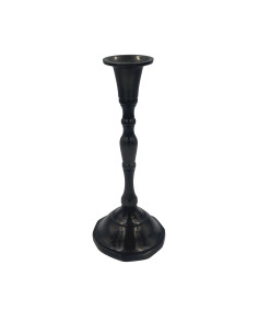 Candelabro negro 20cm
